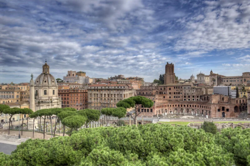 Via Fori Imeriali Roma, Italia
